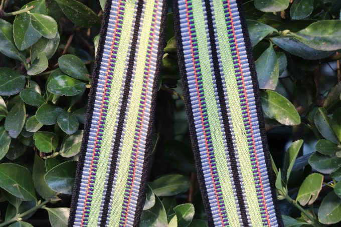 bandoulière colorée