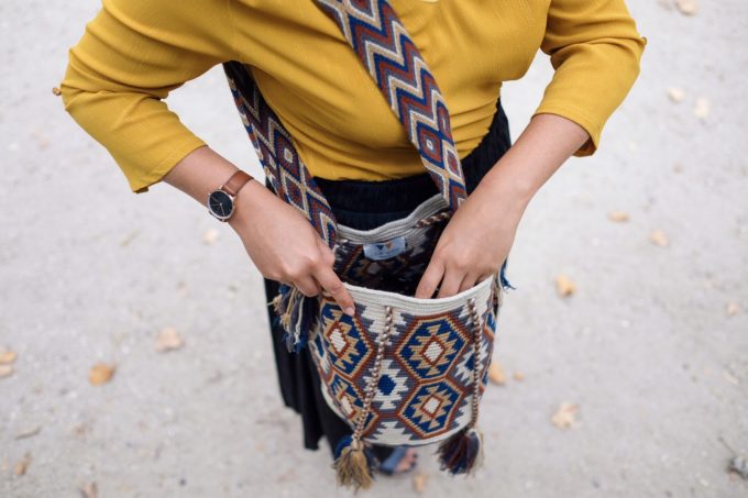 bandoulière tissage fait main